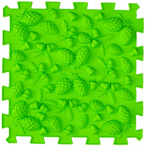 Masážní ortopedická podložka Ortek "Puzzle Mix" 9 modulů