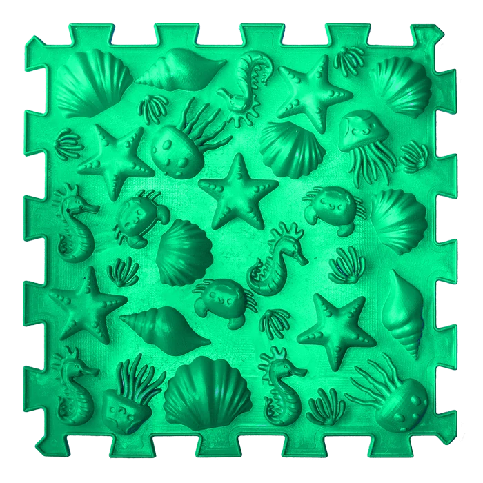 Masážní ortopedická podložka Ortek Puzzle "Mega Mix" 18 modulů