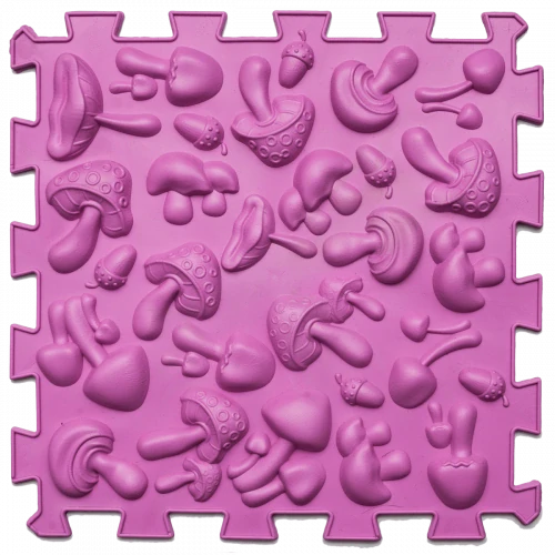 Masážní ortopedická podložka Ortek "Puzzle Mix" 9 modulů