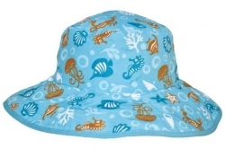  Baby Banz - klobouček s UV KIDZ moře aqua oboustranný  